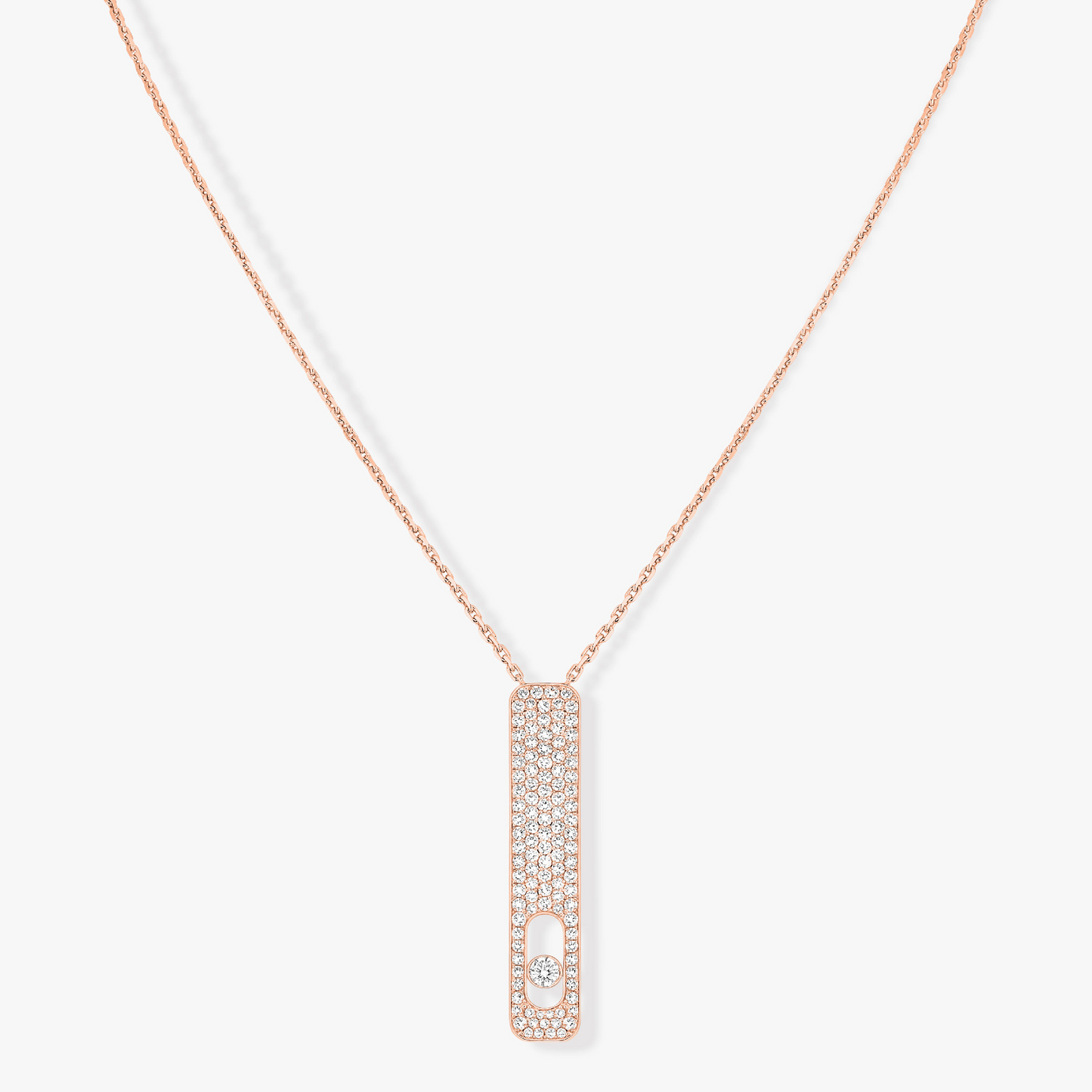 [Mystic ]MY FIRST DIAMOND PAVED NECKLACE