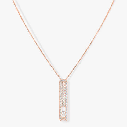 [Mystic ]MY FIRST DIAMOND PAVED NECKLACE