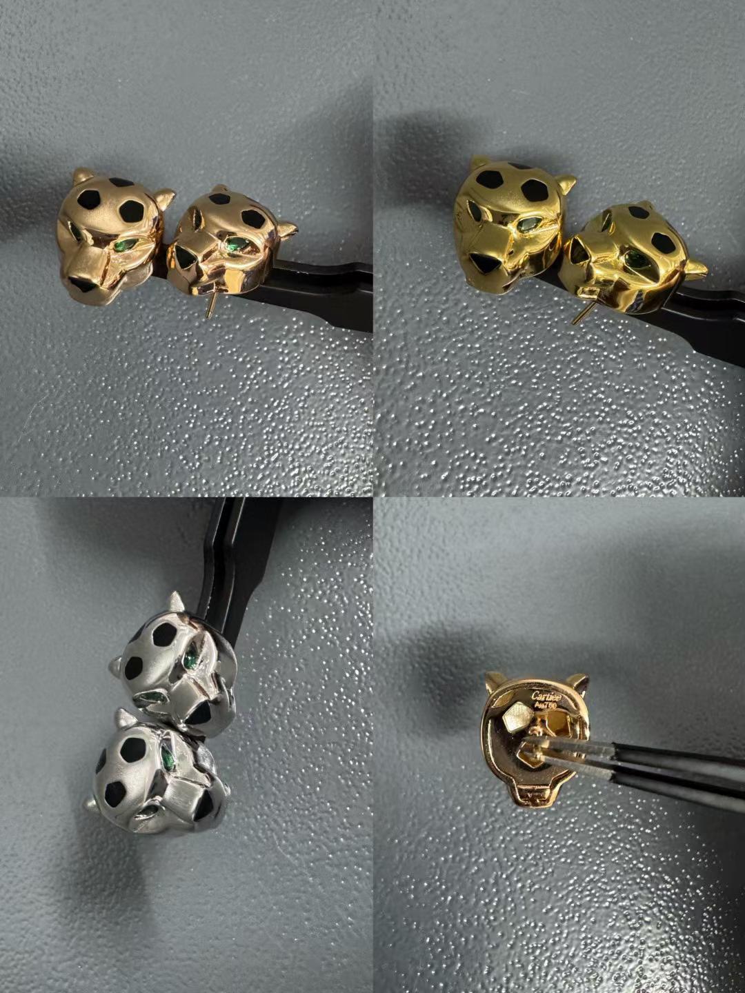[Demi]CHRRTAH-PRINT STUD EARRINGS, THREE COLORS