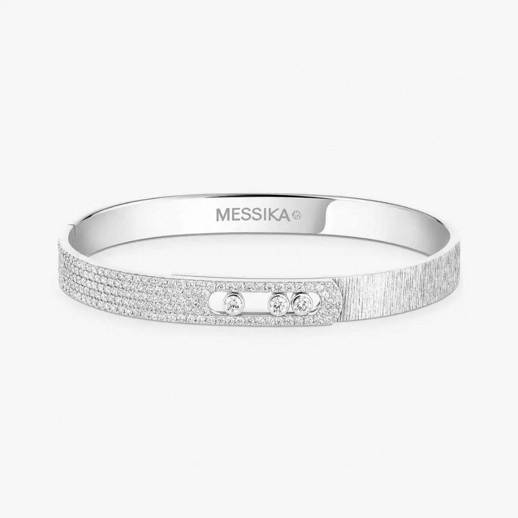 [Demi]2026 BRAND-NEW FROSTED BRACELET WITH DIAMONDS THREE COLORS