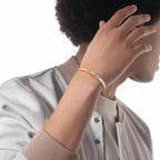 [Demi]2026 BRAND-NEW FROSTED BRACELET WITH DIAMONDS THREE COLORS