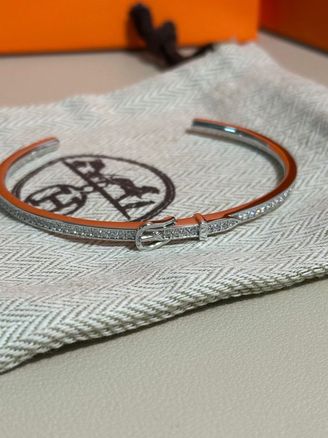 [Demi]DIAMOND-ENCRUSTED BRACELET THREE COLORS