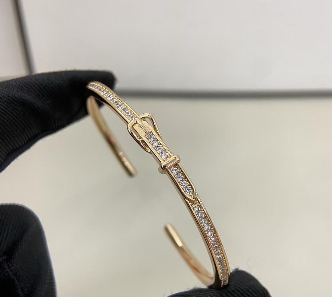 [Demi]DIAMOND-ENCRUSTED BRACELET THREE COLORS