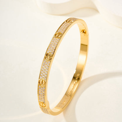 Mysitc LOVE BRACELET 4.8MM DIAMOND-PAVED