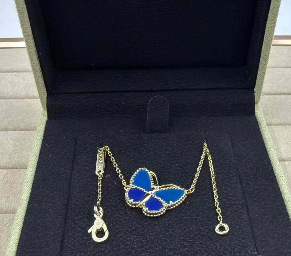 [Demi]BUTTERFLY BLUE   NECKLACE
