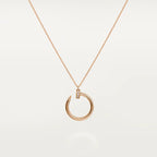 [Demi jewelry]JUSTE NECKLACE PINK GOLD