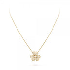 [Demi jewelry]FLOWER DIAMOND NECKLACE
