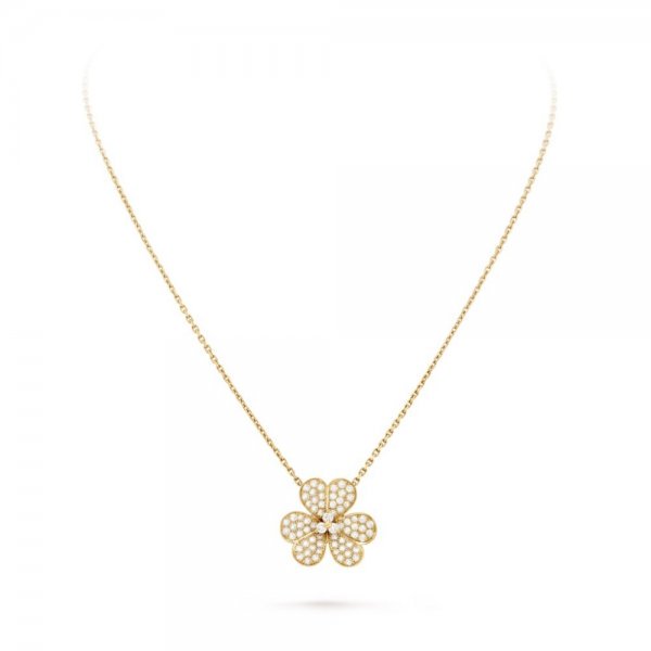 [Demi jewelry]FLOWER DIAMOND NECKLACE