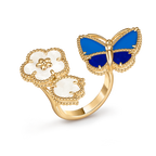[Demi]2026 NEW MODEL SPRING LUCKY 3 MOTIF GOLD RING