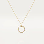 [Demi jewelry]JUSTE NECKLACE GOLD DIAMONDS