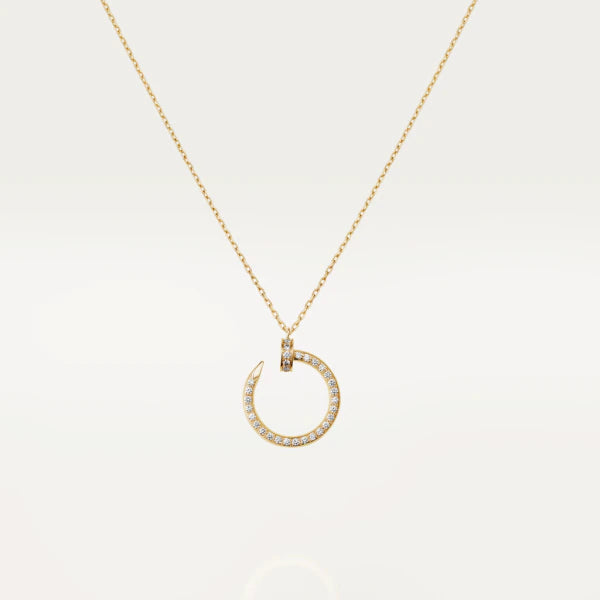 [Demi jewelry]JUSTE NECKLACE GOLD DIAMONDS