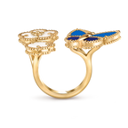 [Demi]2026 NEW MODEL SPRING LUCKY 3 MOTIF GOLD RING