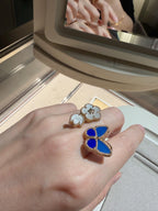 [Demi]2026 NEW MODEL SPRING LUCKY 3 MOTIF GOLD RING