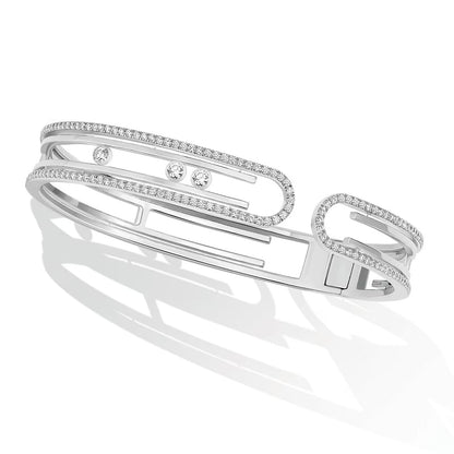 [Mystic ]MOVE 10TH PAVED DIAMOND BRACELET