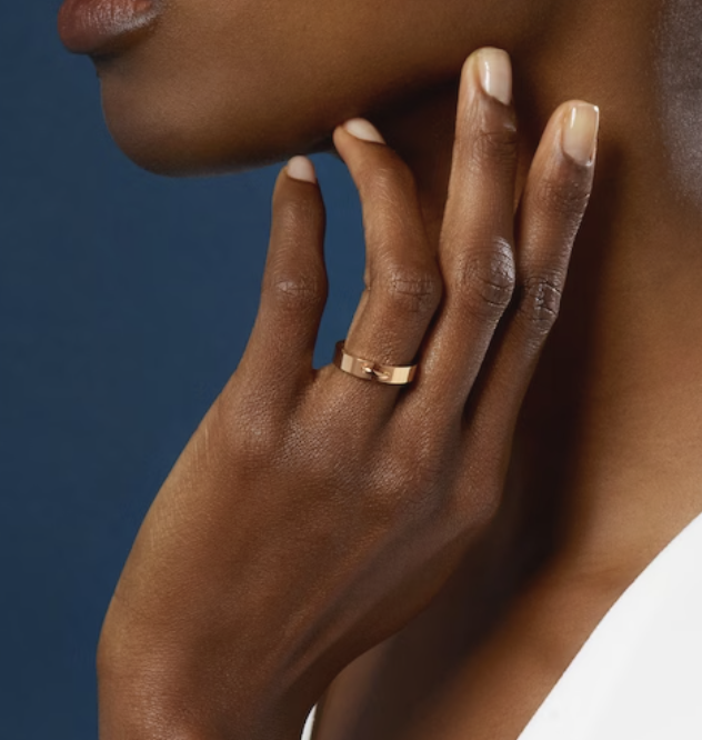 [Demi jewelry]ALLIANCE LIENS VIDENCE 4MM RING