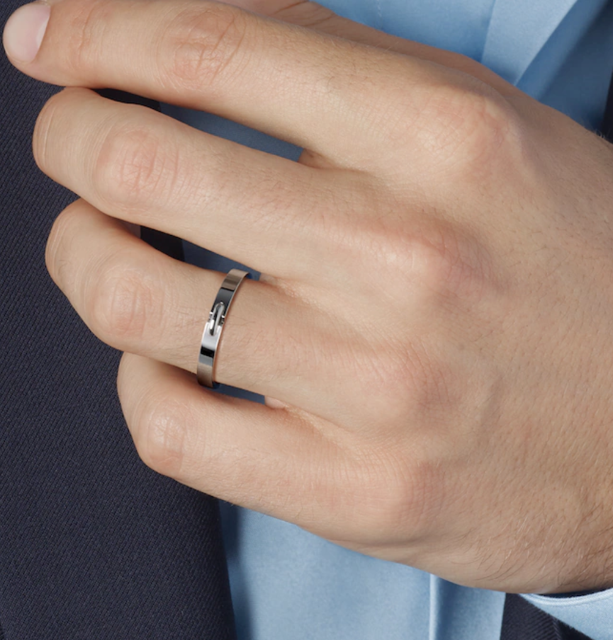 [Demi jewelry]ALLIANCE LIENS VIDENCE 3MM RING