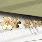 [Demi jewelry]CLOVER COMOS GOLD DIAMOND RING