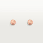 [Demi jewelry]LOVE EARRINGS PINK GOLD 10MM