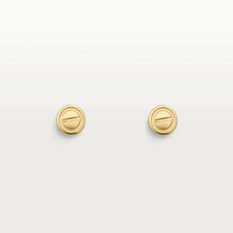 [Demi jewelry]LOVE EARRINGS GOLD 10MM
