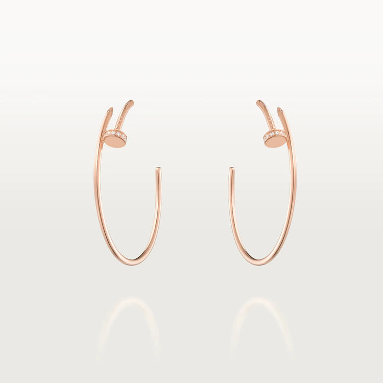 [Demi jewelry]JUSTE EARRINGS DIAMONDS 1.8MM
