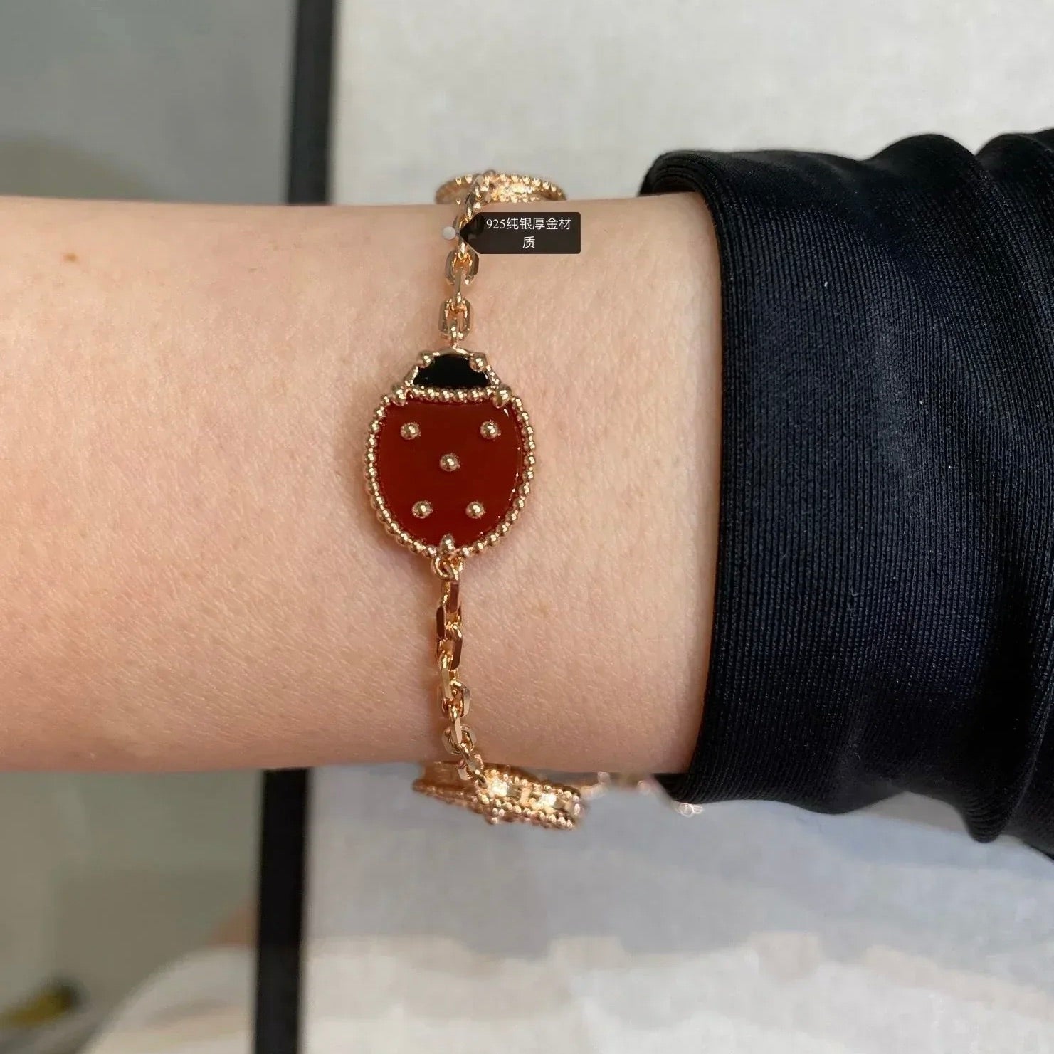 [Demi jewelry]LUCKY SPRING 5 MOTIF BRACELET