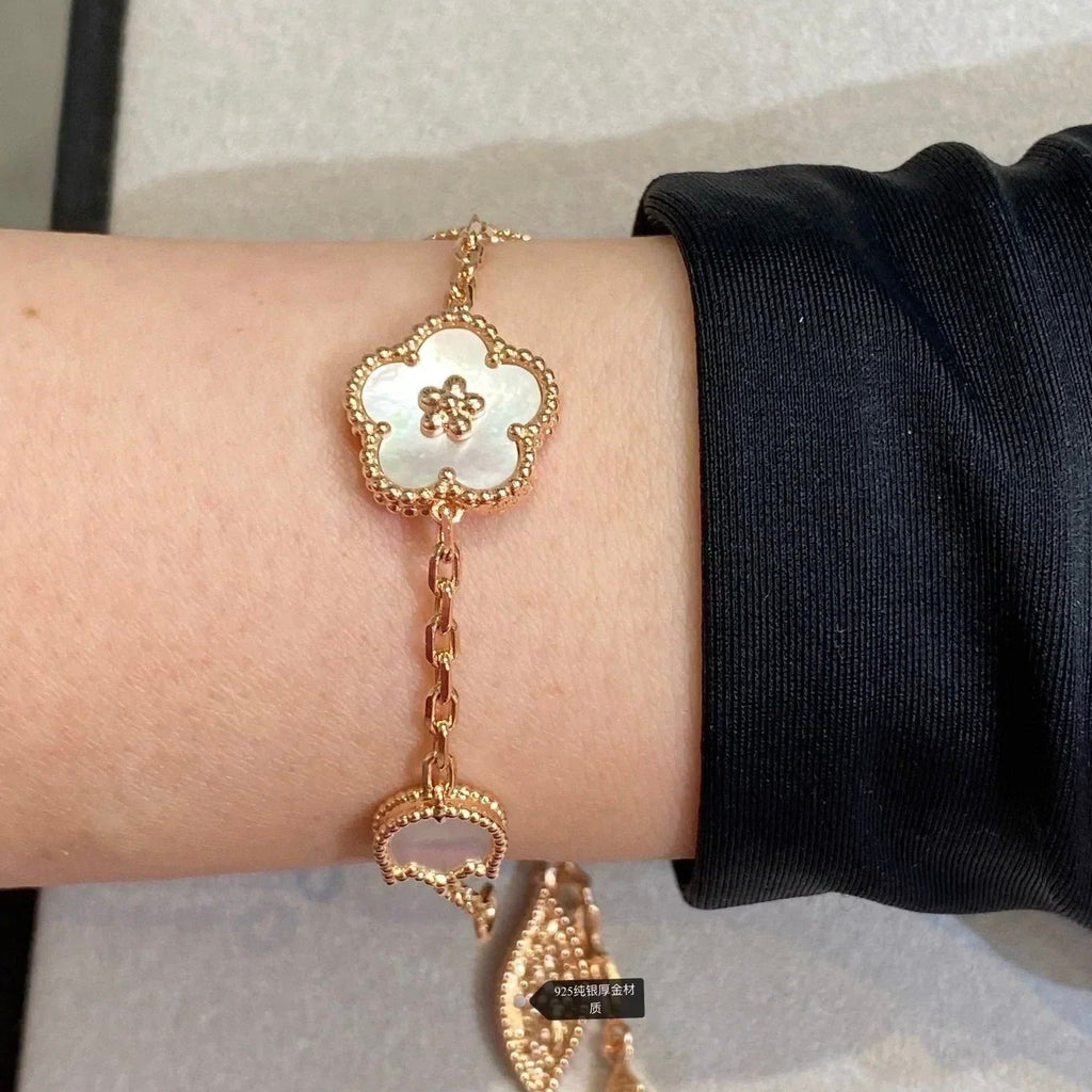 [Demi jewelry]LUCKY SPRING 5 MOTIF BRACELET