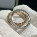 [Demi jewelry]PERLEE DIAMOND ROSE GOLD RING