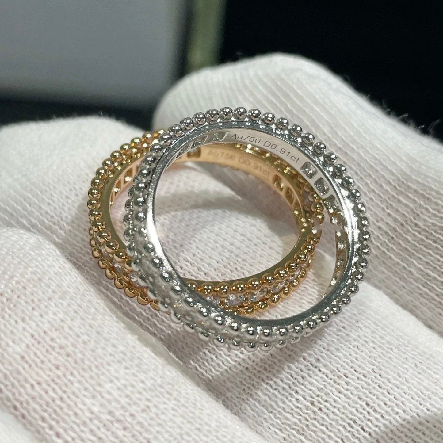 [Mystic]PERLEE DIAMOND SILVER RING
