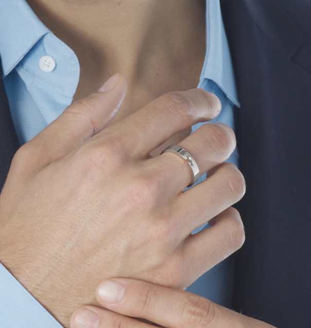 [Demi jewelry]ALLIANCE LIENS VIDENCE 4MM RING