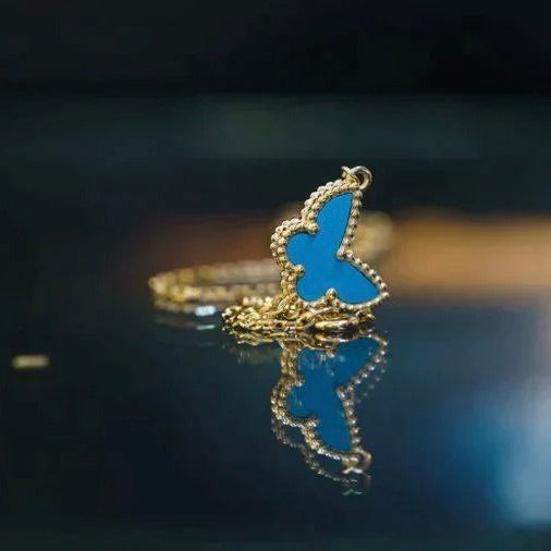 [Demi jewelry]BUTTERFLY TURQUOISE BUTTERFLY BRACELET