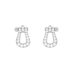 [Demi jewelry]FORCE 10 FULL DIAMOND STUD EARRINGS MINI MODEL
