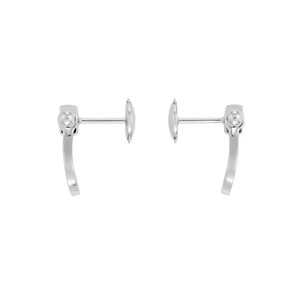 [Demi jewelry]FORCE 10 FULL DIAMOND STUD EARRINGS MINI MODEL