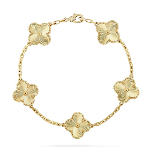 [Mystic] CLOVER 5 MOTIF LASER BRACELET COLLECTION