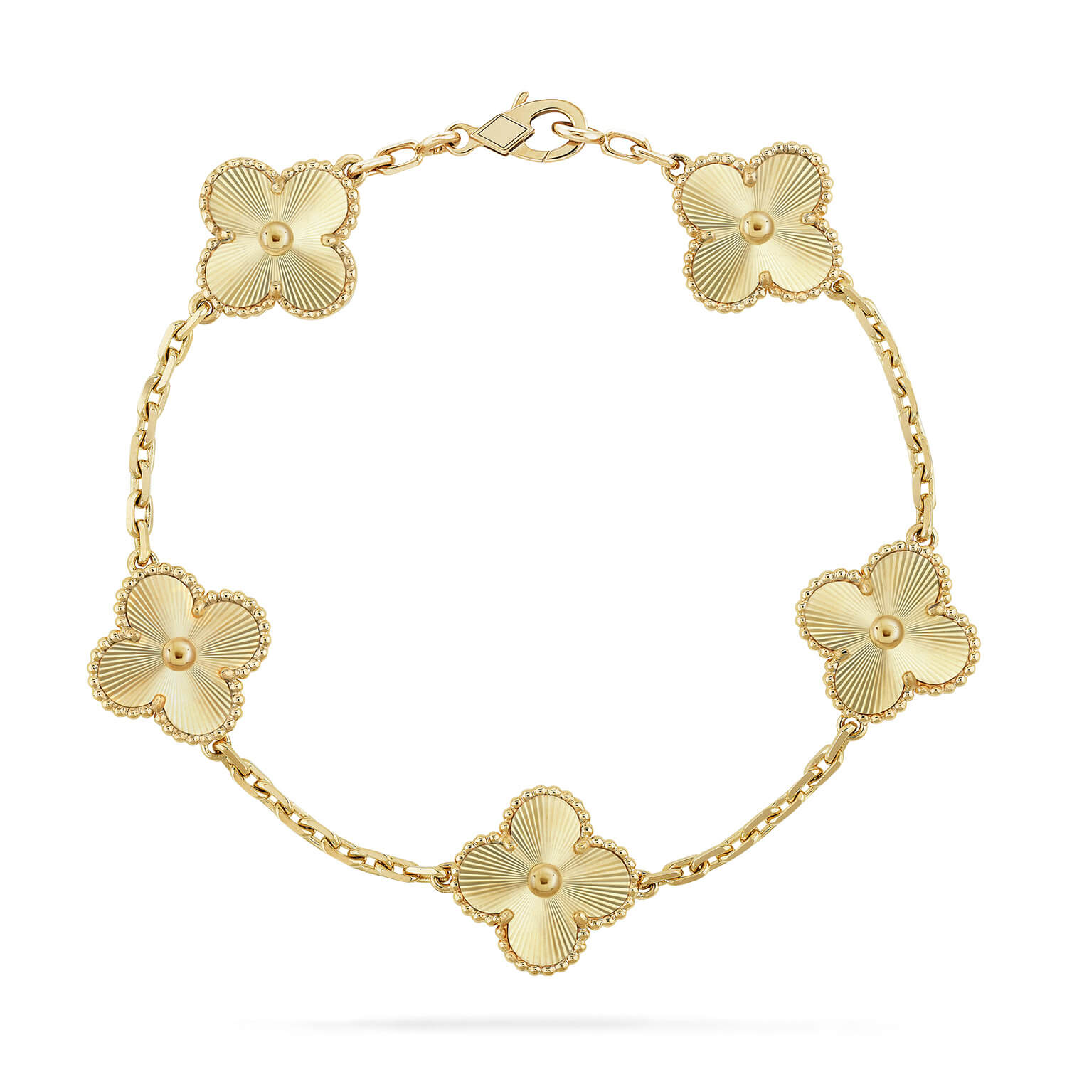 [Demi jewelry] CLOVER 5 MOTIF LASER BRACELET COLLECTION