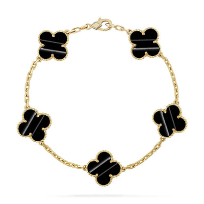 [Mystic] CLOVER 5 MOTIF PULSAR STONE BRACELET COLLECTION
