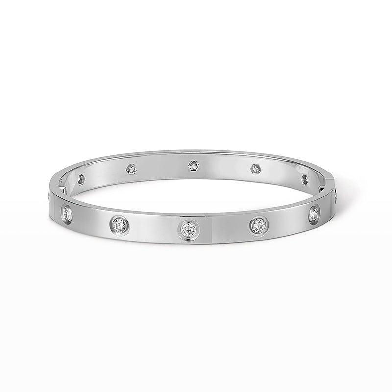 [Demi jewelry]LOVE BRACELET 6.1MM 10 DIAMONDS