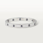 [Demi jewelry]LOVE BRACELET 6.1MM DIAMOND-PAVED CERAMIC