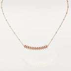 [Demi jewelry]CLASH PINK GOLD NECKLACE