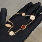 [Demi jewelry]LUCKY SPRING 5 MOTIF BRACELET