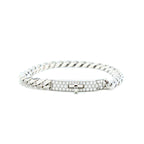 [Demi jewelry]KELLY CHAIN SILVER DIAMOND BRACELET