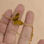 [Demi jewelry]LUCKY SPRING 5 MOTIF GOLD BRACELET