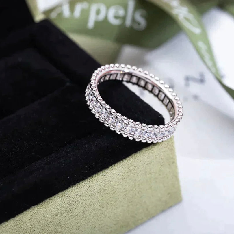 [Demi jewelry]PERLEE DIAMOND SILVER RING