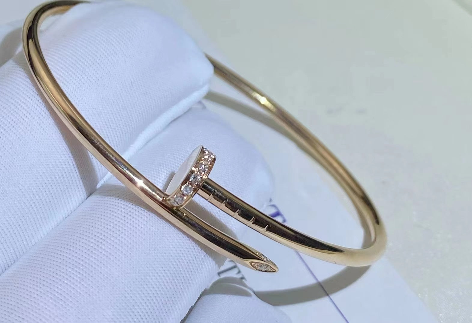 [Demi jewelry]JUSTE BRACELET 2.5MM DIAMONDS