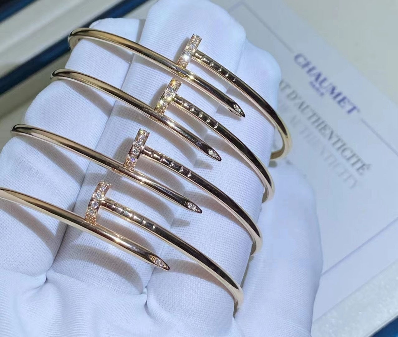 [Mystic]JUSTE BRACELET 2.5MM DIAMONDS