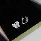 [Demi jewelry]BUTTERFLY ALL DIAMOND EARRINGS