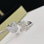[Demi jewelry]BUTTERFLY ALL DIAMOND EARRINGS