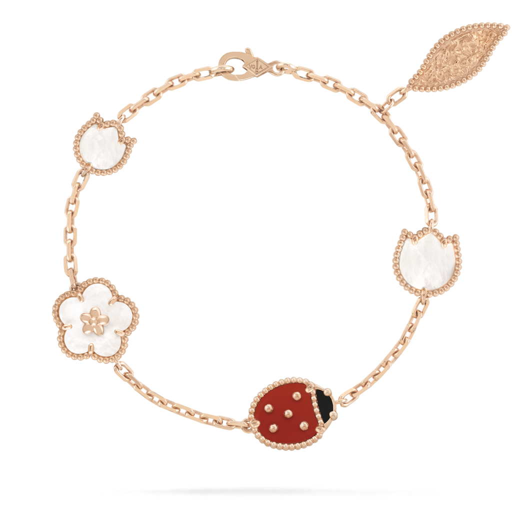 [Demi jewelry]LUCKY SPRING 5 MOTIF BRACELET