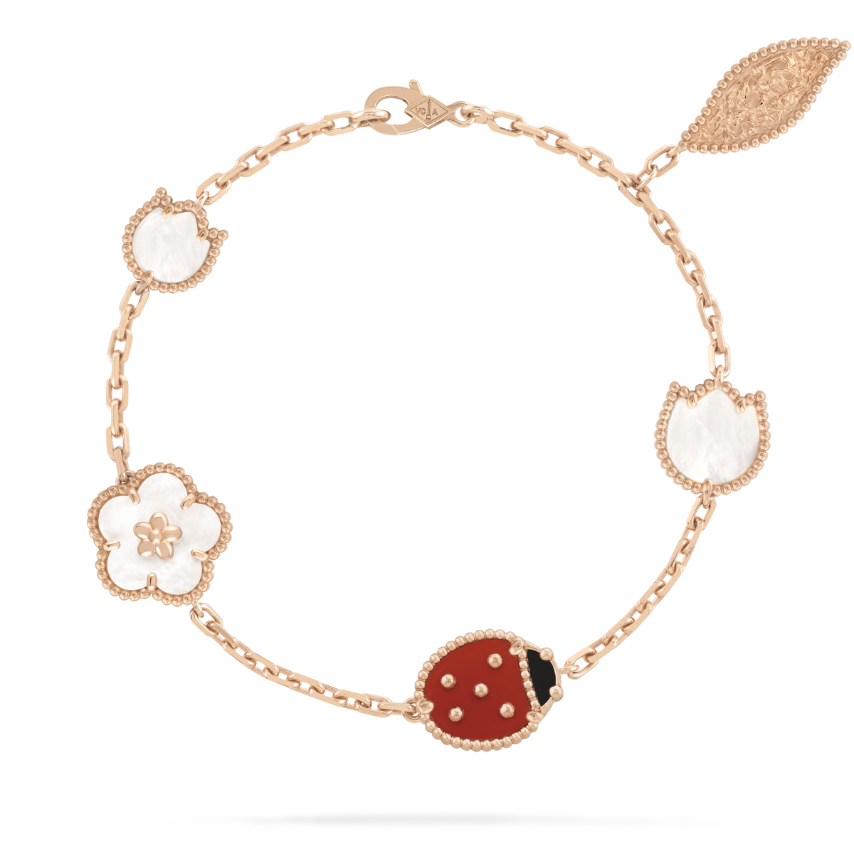 [Demi jewelry]LUCKY SPRING 5 MOTIF BRACELET