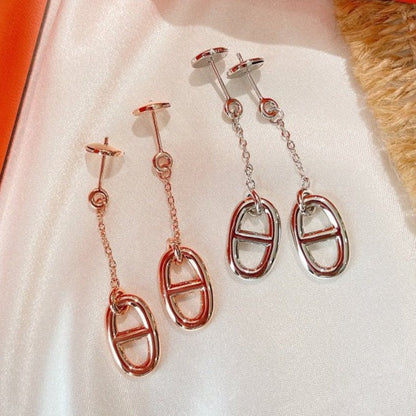 [Mystic]CHAINE TASSEL EARRINGS