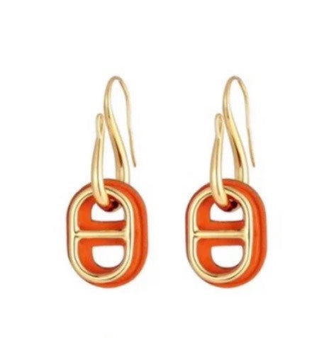 [Demi jewelry]HM O'MAILLON GOLD EARRINGS